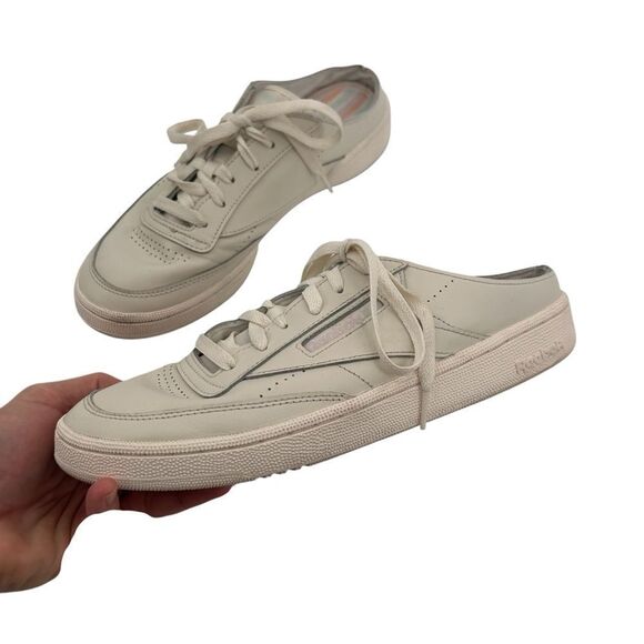 Reebok club c mule women’s size 11 Sneakers white - Picture 3 of 10